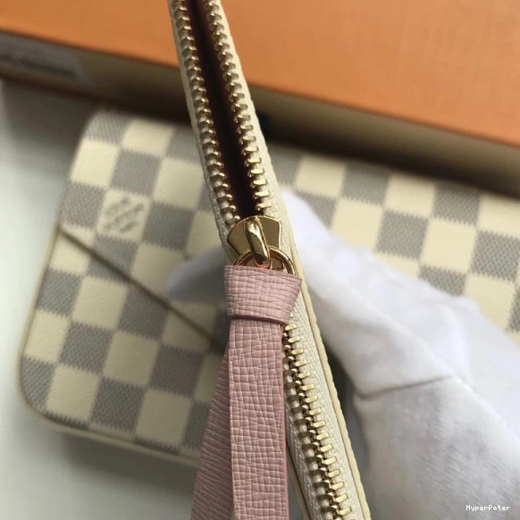Felicie Damier N63106 Vuitton Bag Pochette Louis 0825